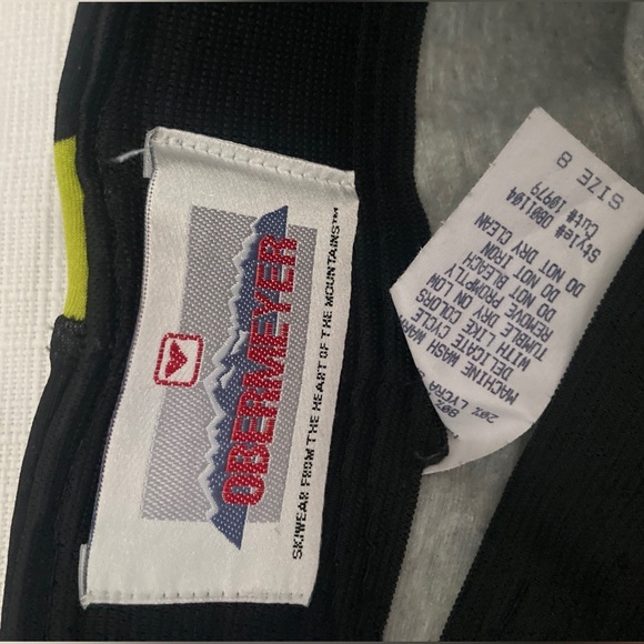 Women's Obermeyer Vintage Retro Snow Pants SIZE 8 - Picture 5 of 9